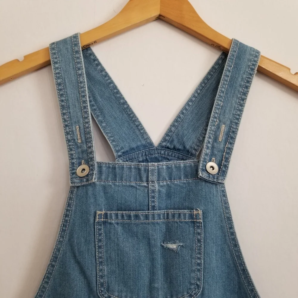 NWT The Children's Place Denim Skirtalls Size 14